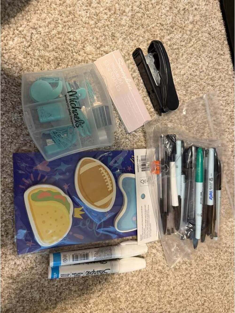 Office and School Supply Bundle - Swingline, Sharpie, Michaels